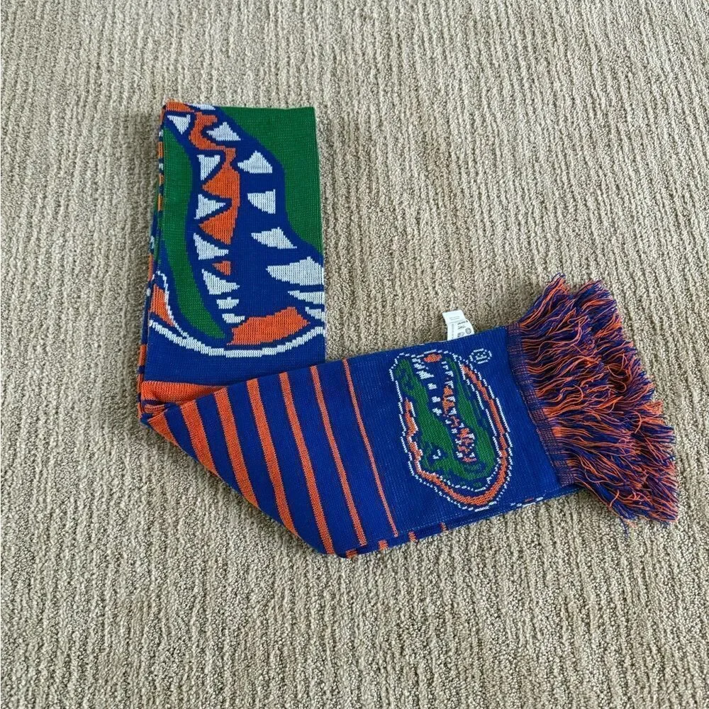 Florida Gators Striped Winter Knit Scarf